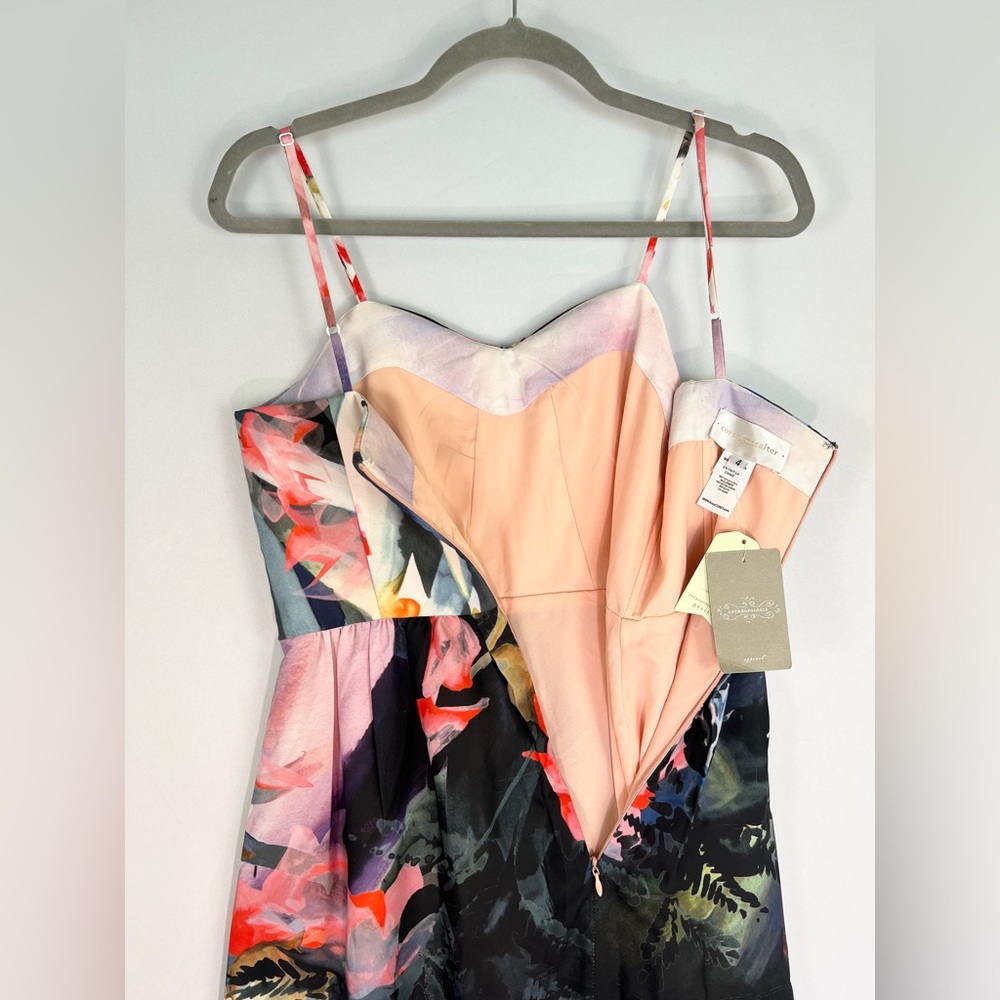 NWT Anthropologie Corey Lynn Calter Daybreak Dress Watercolor - Read - Picture 7 of 11